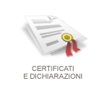 Richiesta di certificati e dichiarazioni